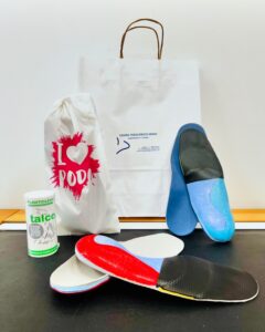 Variedad de plantillas personalizadas y productos de cuidado del pie en Centro Podológico Henao Bilbao